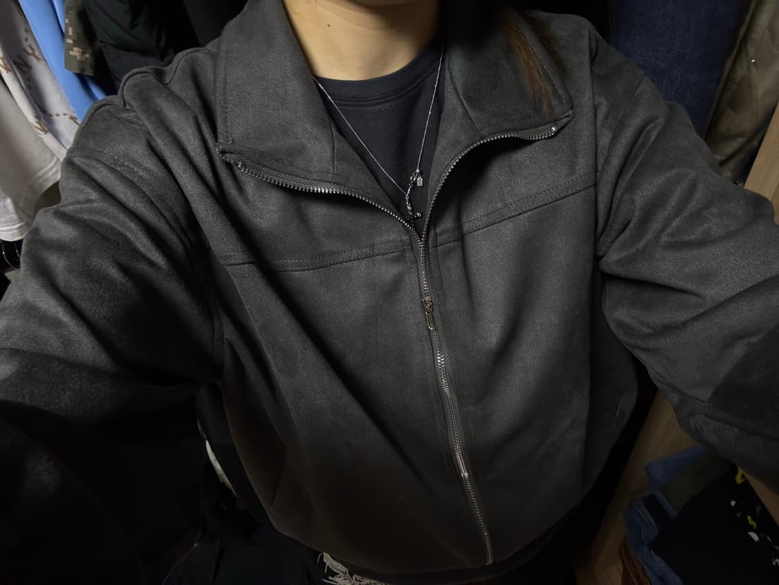 (새상품)스웨이드 자켓 상품이미지2