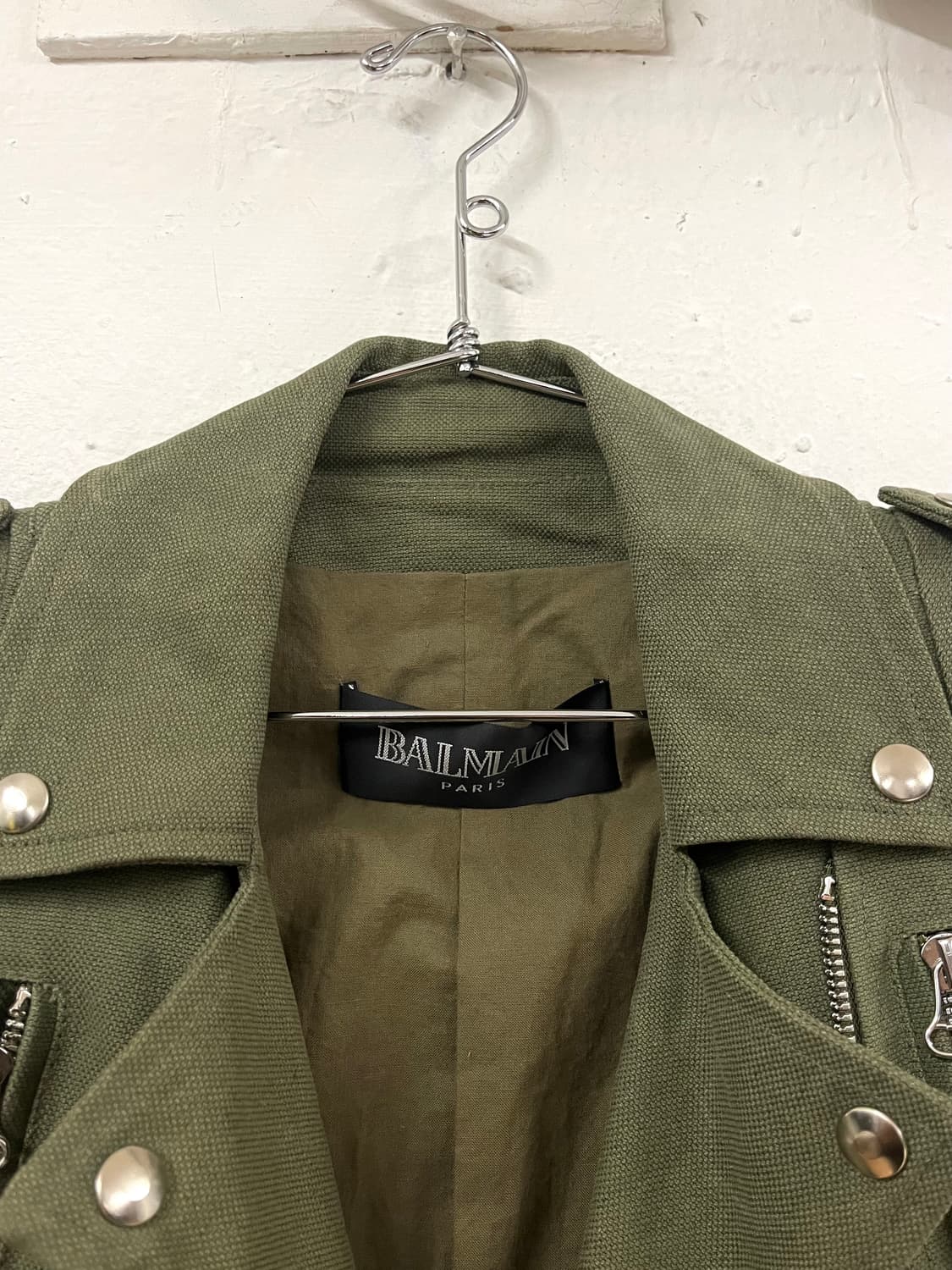 발망 2010SS 데카르넹 밀리터리 패치 패디드 숄더 자켓 상품이미지3