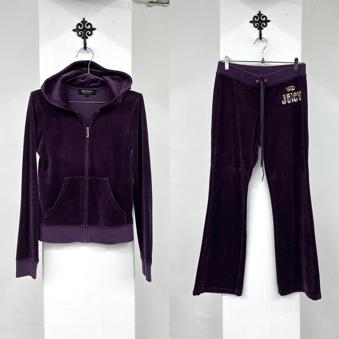 Juicy couture purple jersey set up 상품이미지2