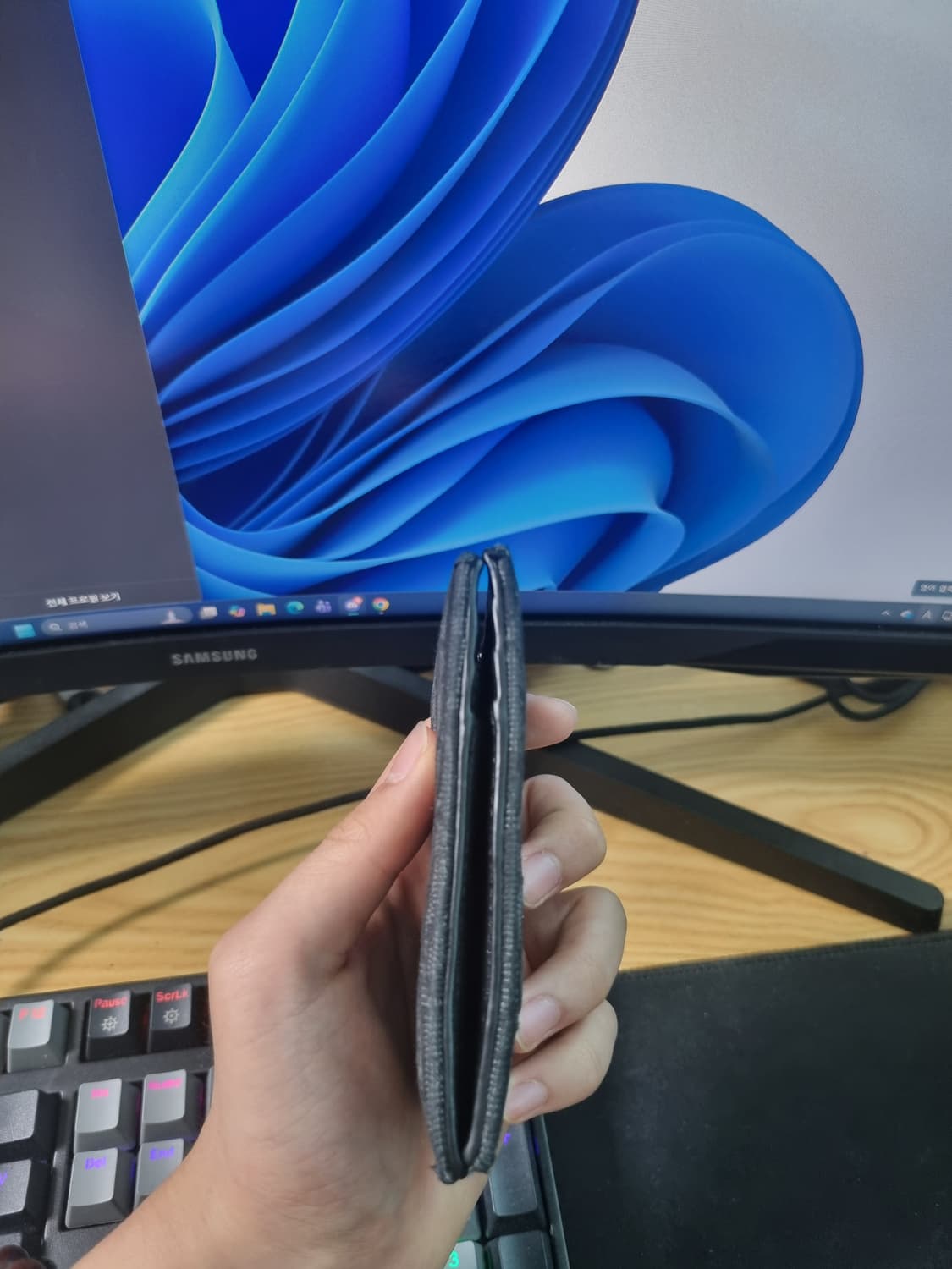 디올 오블리크 블랙 오거나이저 상품이미지2