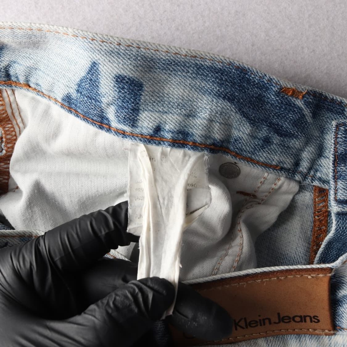 캘빈클라인 진스 워싱 데님팬츠 33 상품이미지7