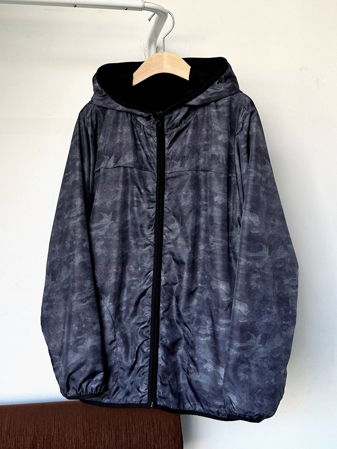 Inner fleece washed poly easy parka 상품이미지9