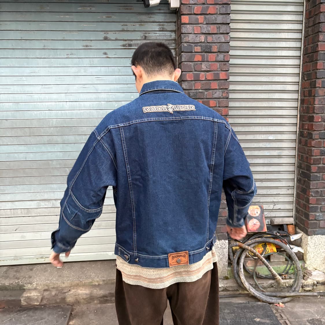 로카웨어 데님 집업 자켓 상품이미지3