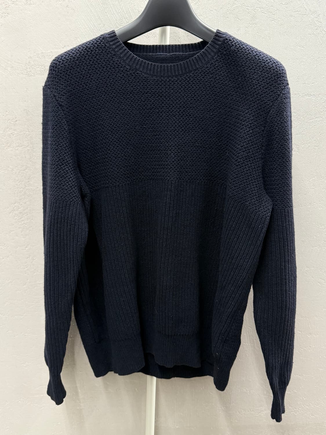 올세인츠 네이비 니트 L (185/108A) 상품이미지2