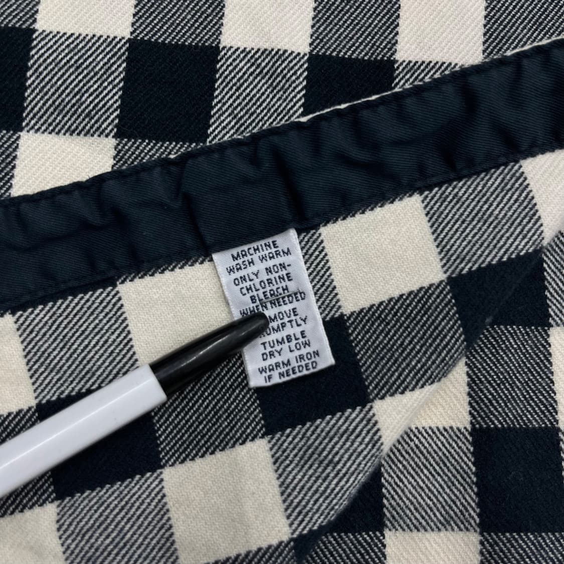 폴로 랄프로렌 버튼 포켓 고방체크 셔츠 M 상품이미지7