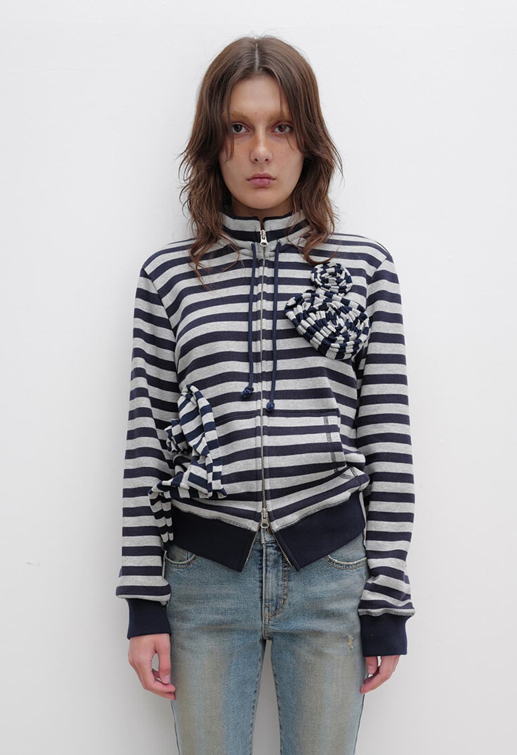 오픈 YY APPLIQUÉ ZIPUP JACKET 상품이미지1