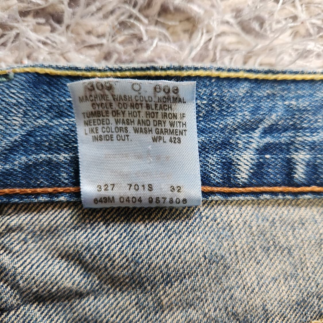 MADE IN USA 빈티지 리바이스 데님 상품이미지4