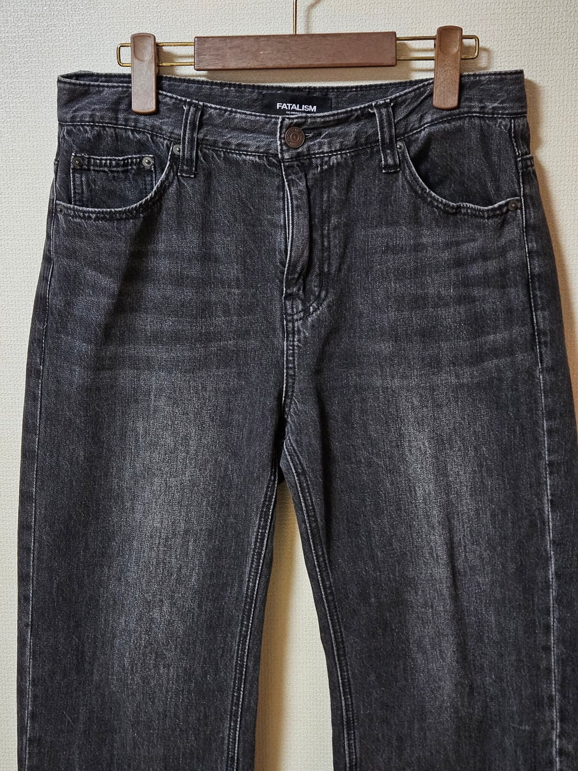 페이탈리즘 블랙진 상품이미지2