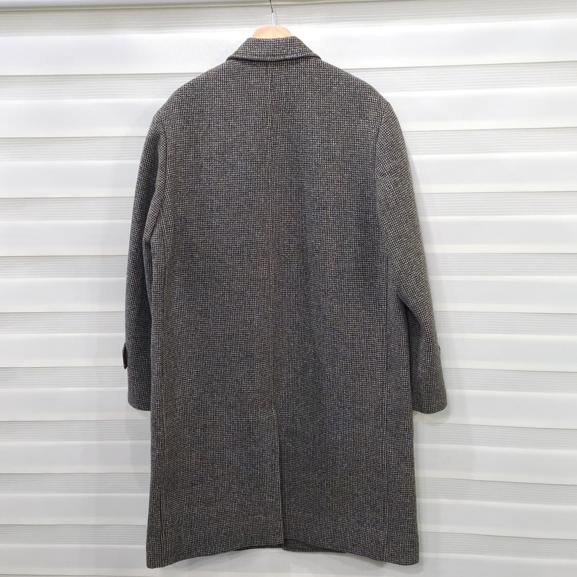 JAPAN 빈티지 나고야 테일러드샵 트위드울 코트- XL정도 상품이미지6