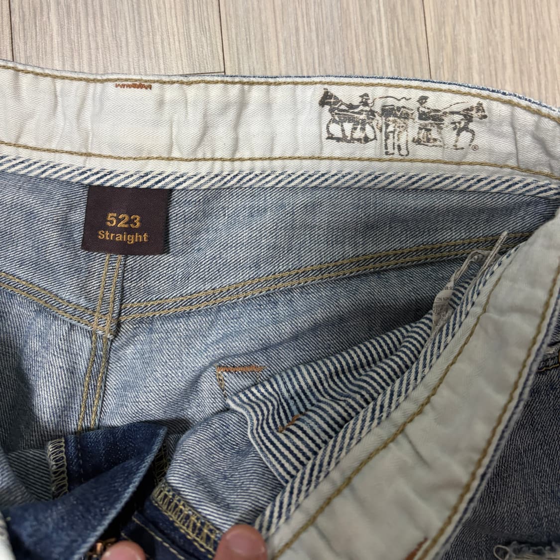 빈티지 리바이스 523 커스텀 진 데님 상품이미지9