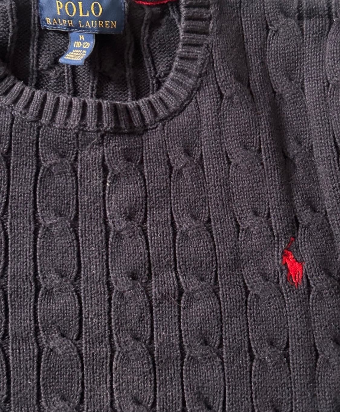 폴로 남아 니트(한번착용) 상품이미지1