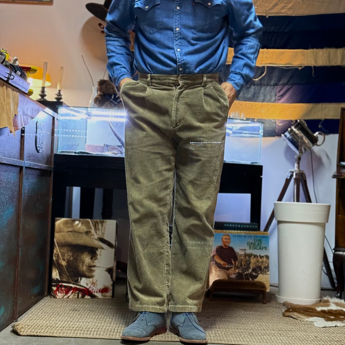 Innanzi 투턱 코듀로이 팬츠 32-33 상품이미지7