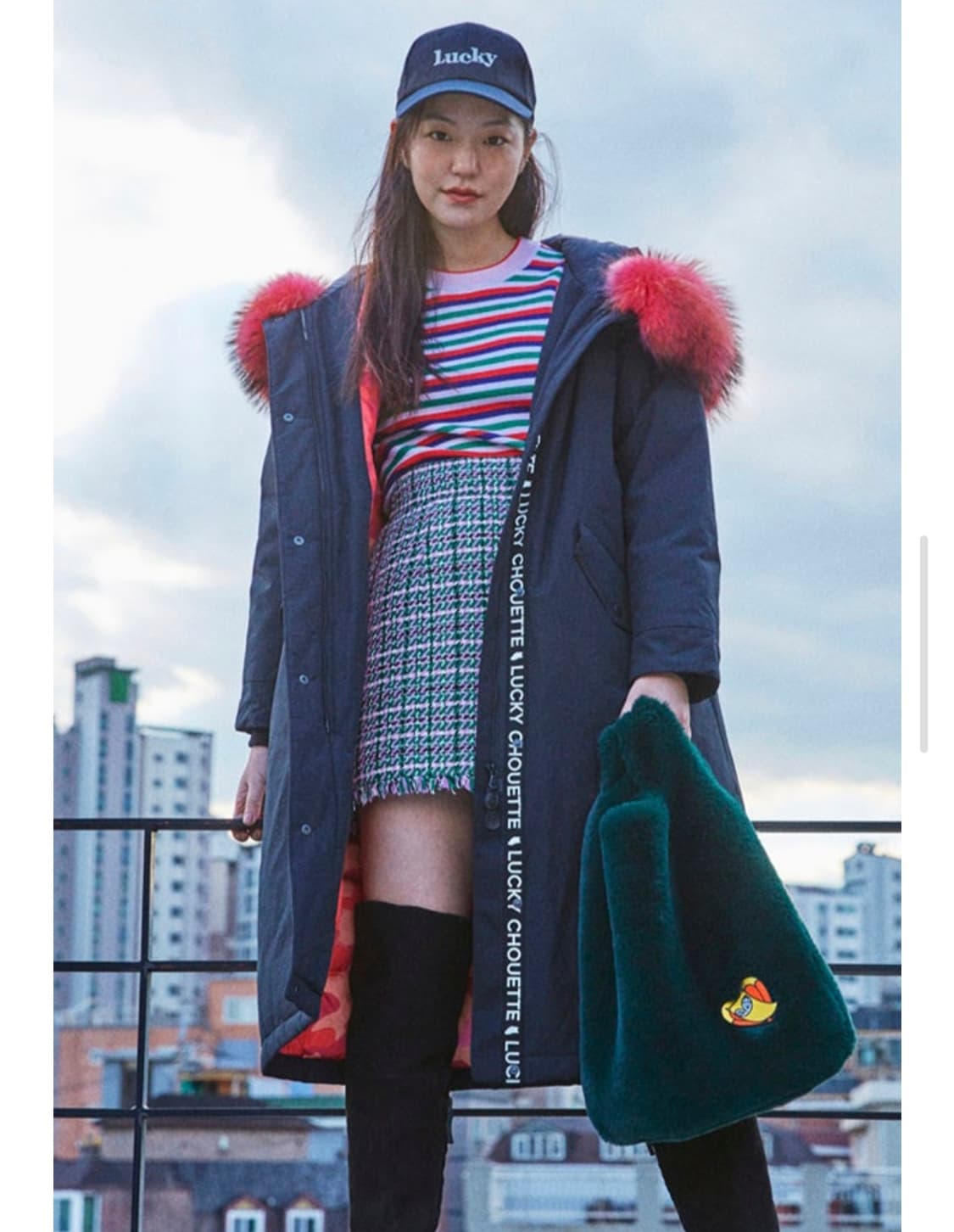 럭키슈에뜨×코오롱 콜라보구스다운 상품이미지1