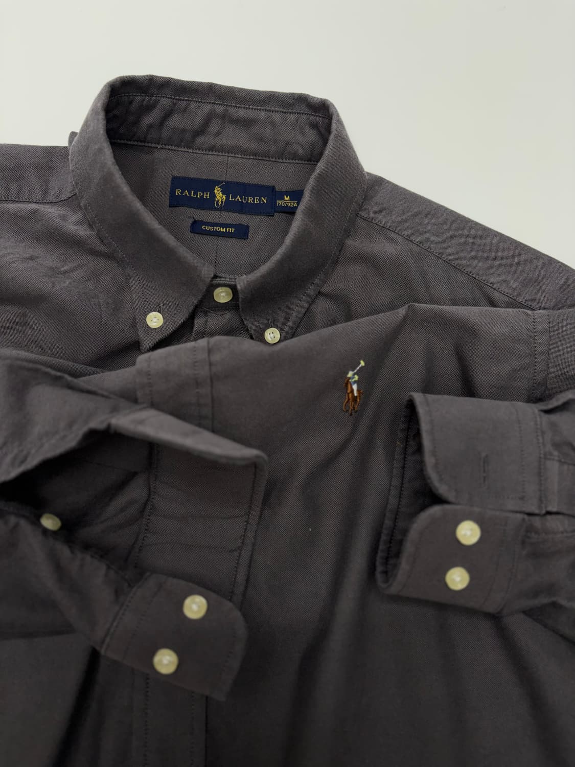 폴로 솔리드 자수로고 셔츠 상품이미지5