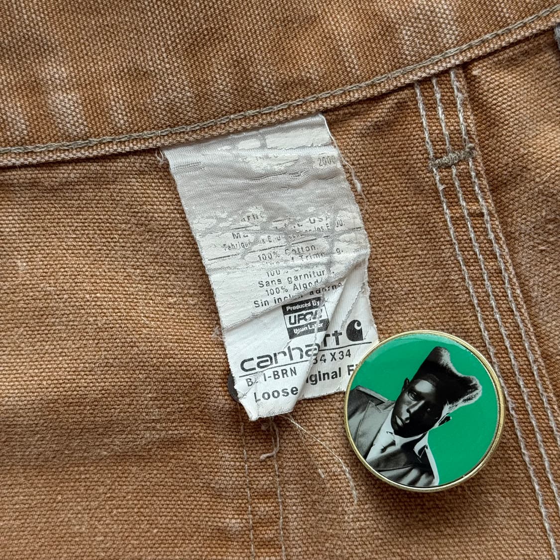 칼하트 Made in USA B01 더블니 카펜터 팬츠 상품이미지9