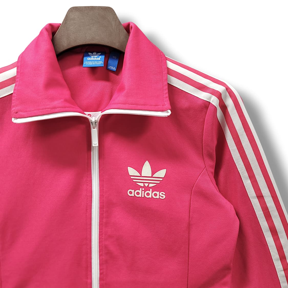 [100] 아디다스 핑크&화이트라인 우먼 립스 유로파 트랙탑 져지 상품이미지3