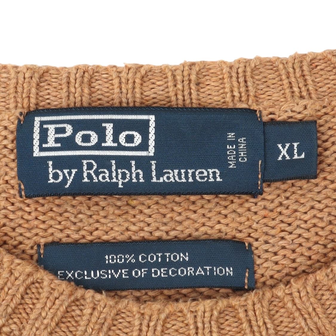 폴로 랄프로렌 베이지 베이직포니 라운드 니트 상품이미지8