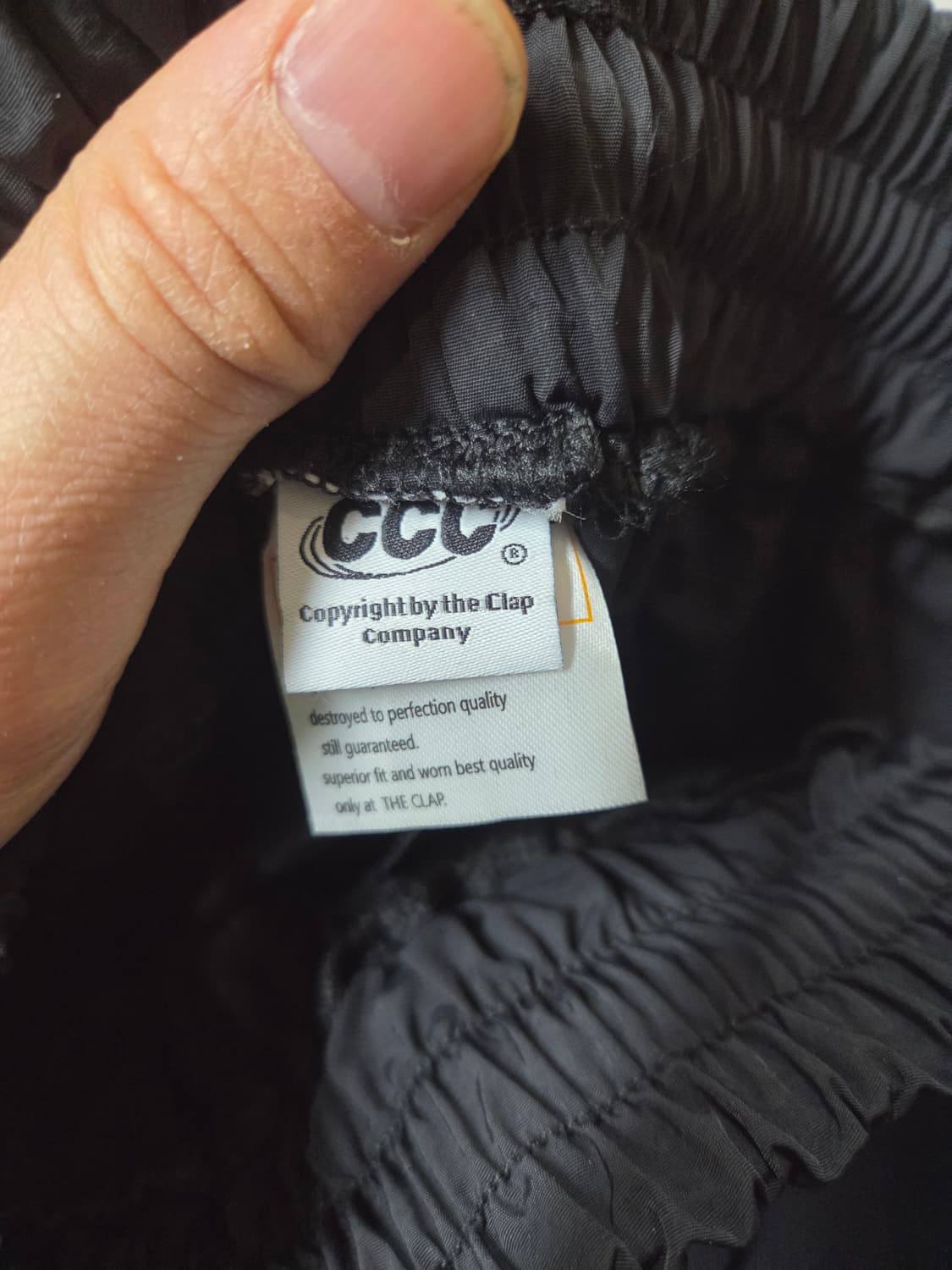 더 크랩 이선 나일론 와이드 스트링팬츠 s 상품이미지4