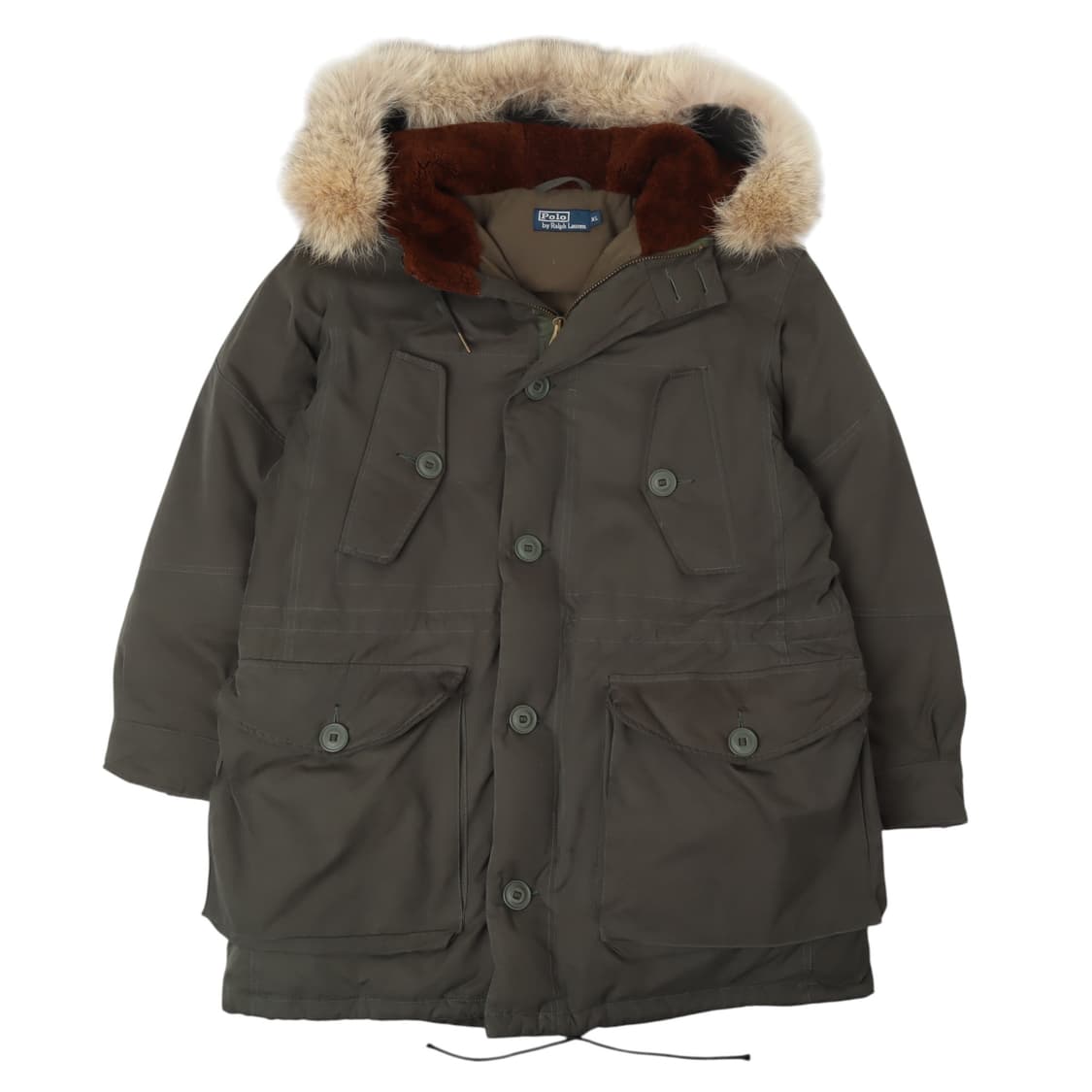 폴로 랄프로렌 카키 다운 콜드 파카 자켓 상품이미지1