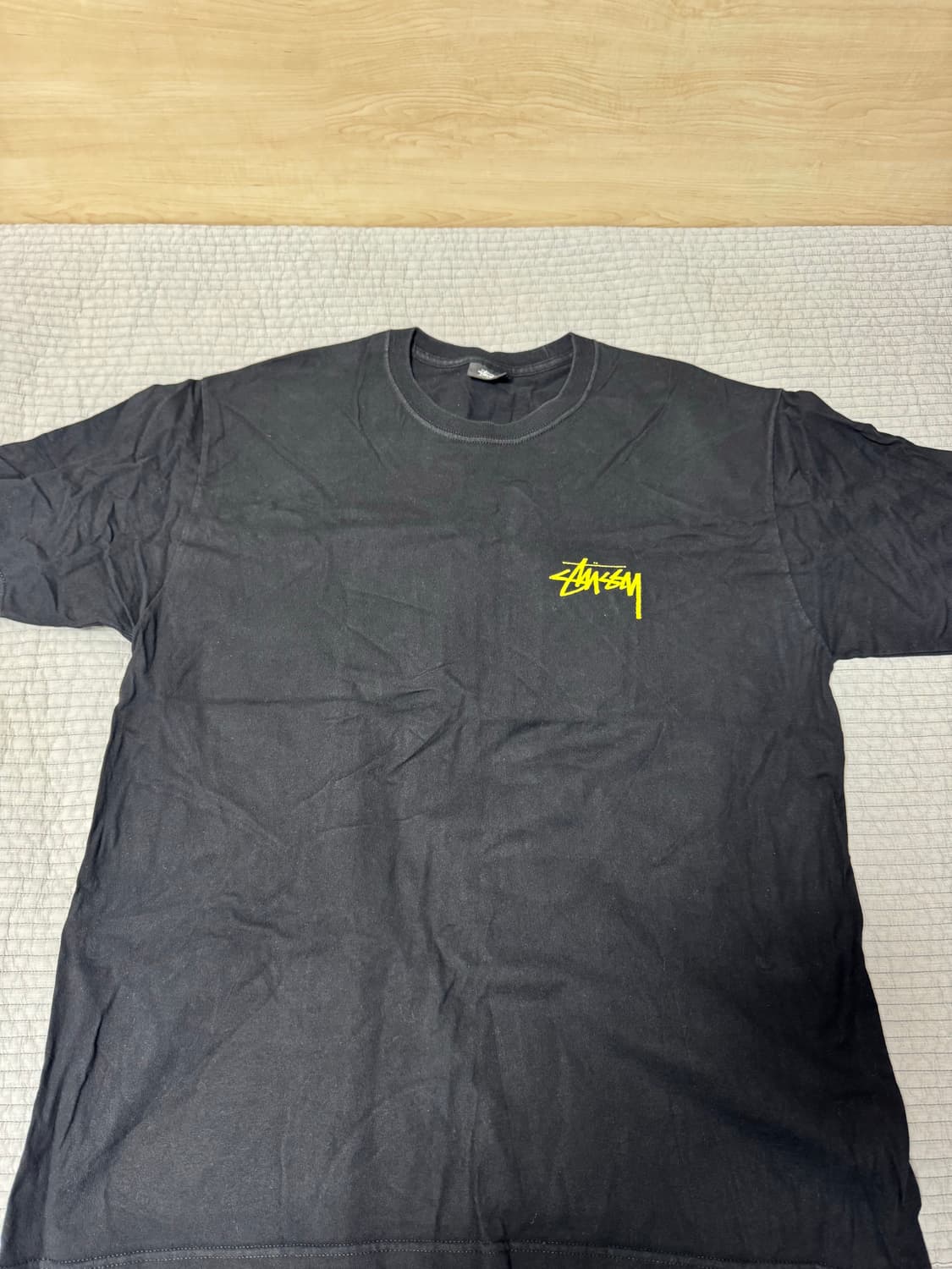 스투시 반팔 티셔츠 XL 판매합니다!(케어 가능) 상품이미지2