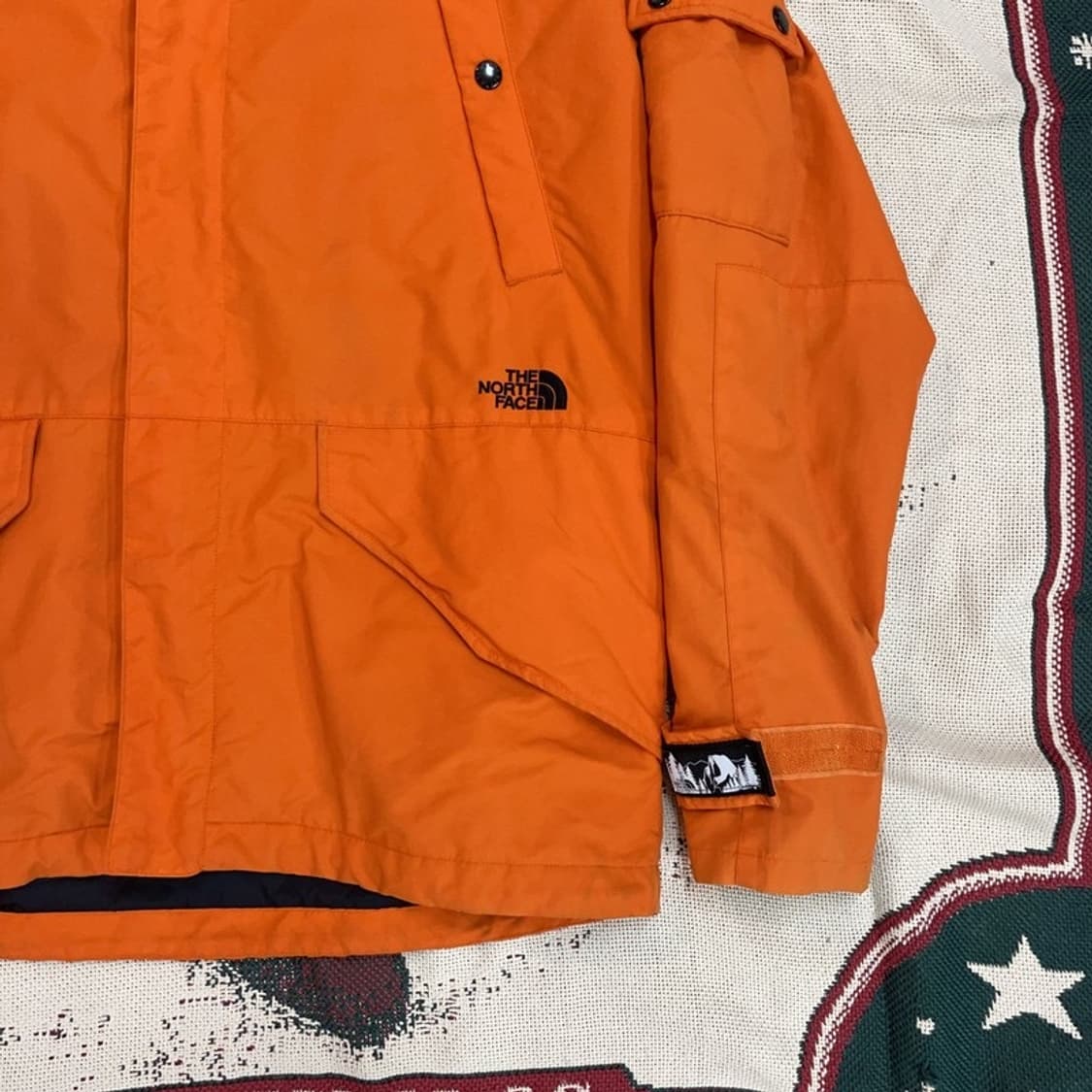 [105] 노스페이스 화이트라벨 오렌지 바람막이 상품이미지2