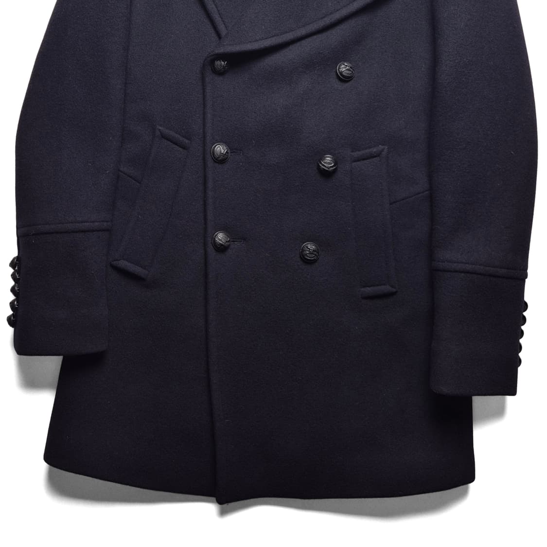 [95] 시스템 울 캐시미어 더블 브레스트 코트 상품이미지5