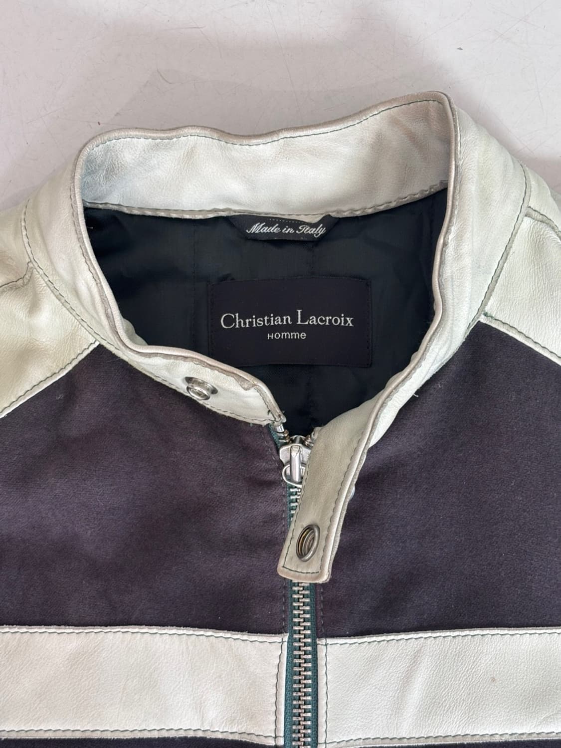 Vintage Christian Lacroix Leather Jacket 상품이미지4