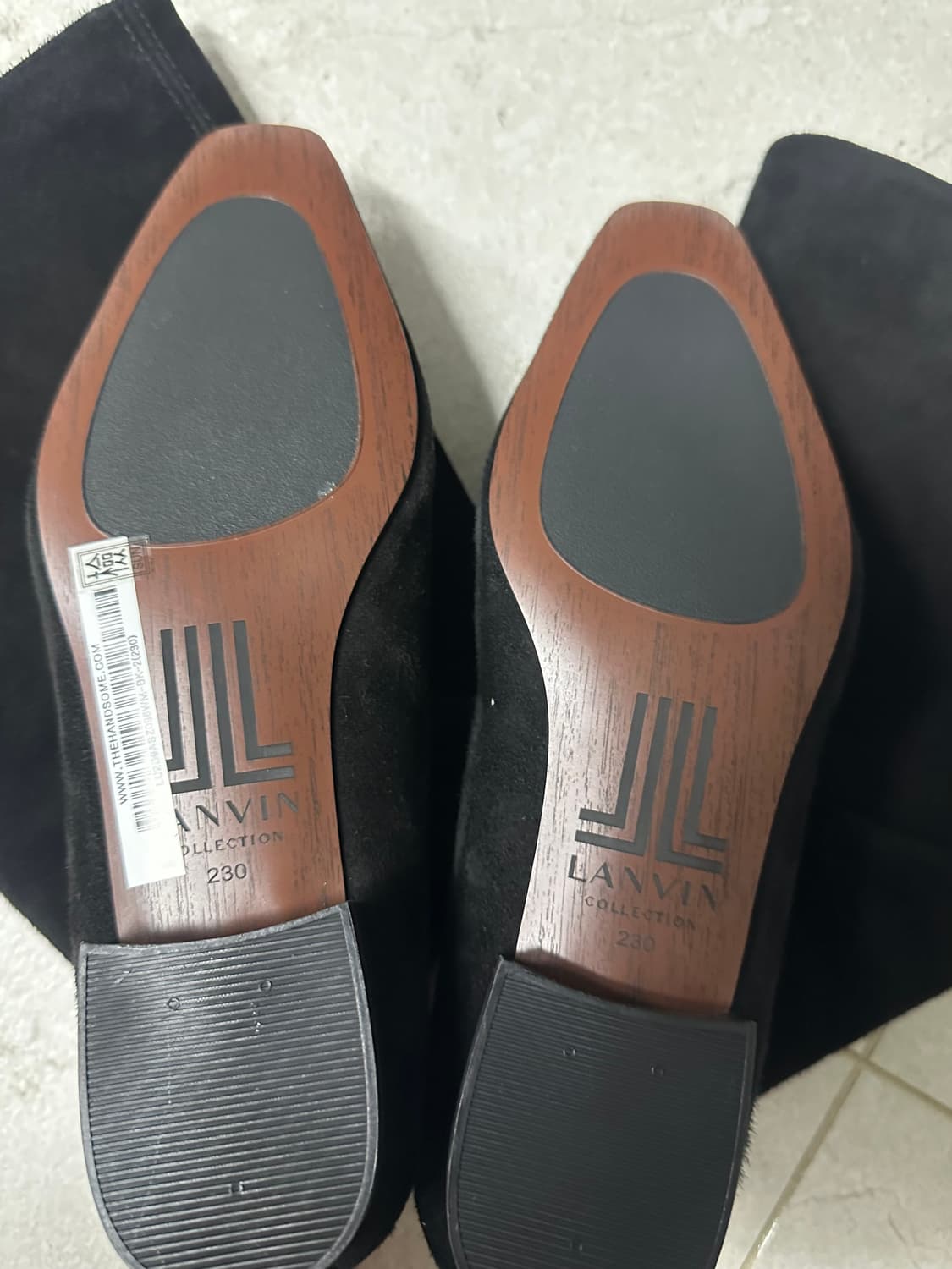 랑방 벨벳 부츠 230 상품이미지3