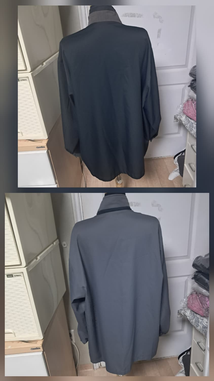 입생로랑 YSL 리버시블 빈티지 자켓 블루종 집업 점퍼 105 상품이미지7