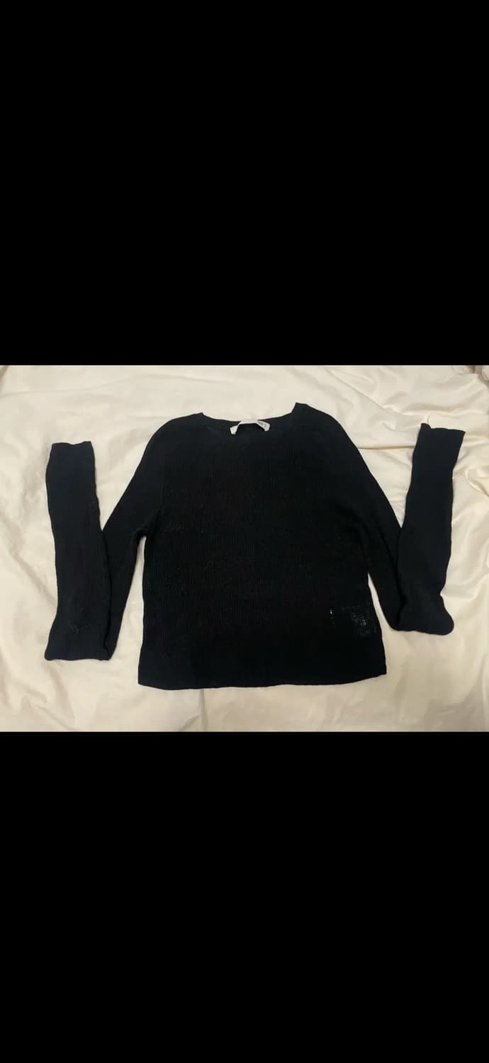 렉토 크롭탑 블랙 상품이미지2