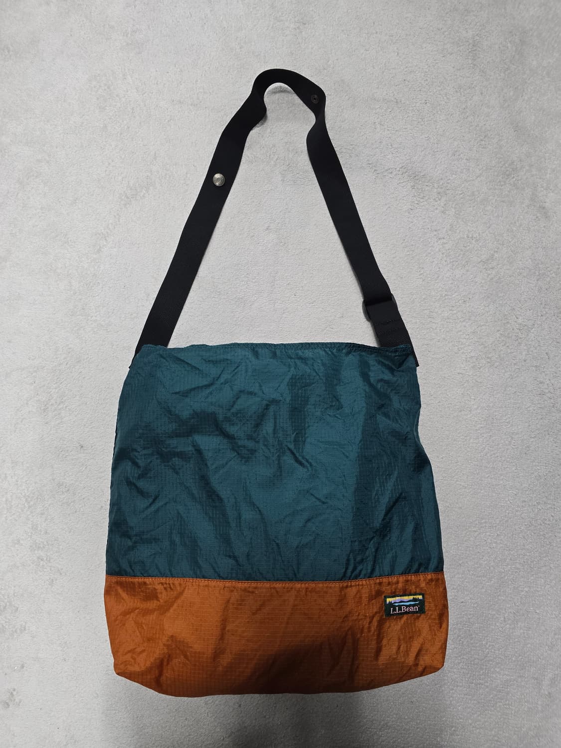 L.L.Bean 엘엘빈 투톤 나일론 에코백  상품이미지1