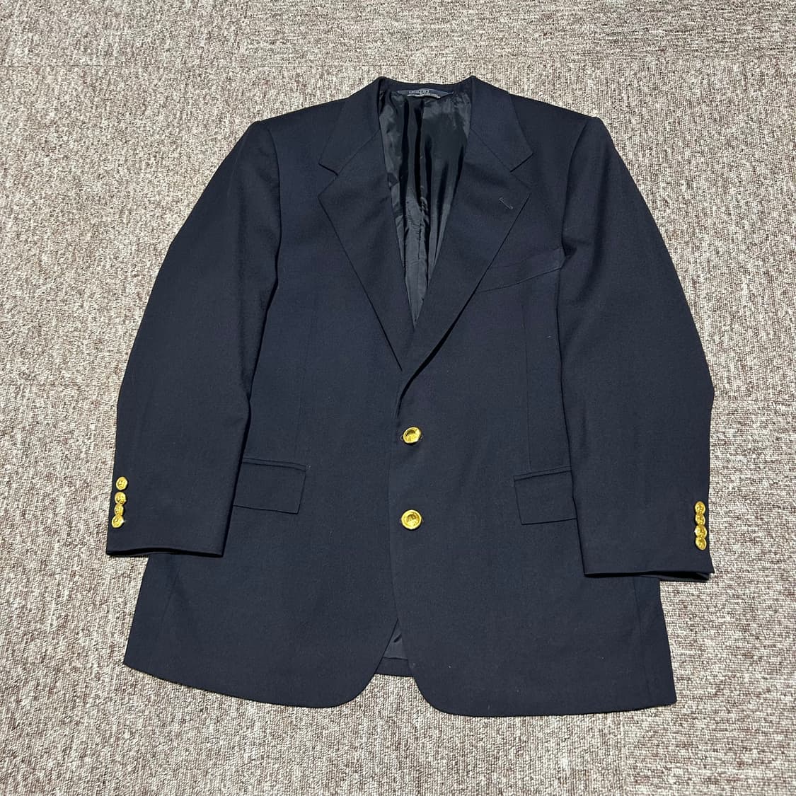 L) 폴로 랄프로렌 금장 버튼 울 블레이저 자켓 상품이미지1