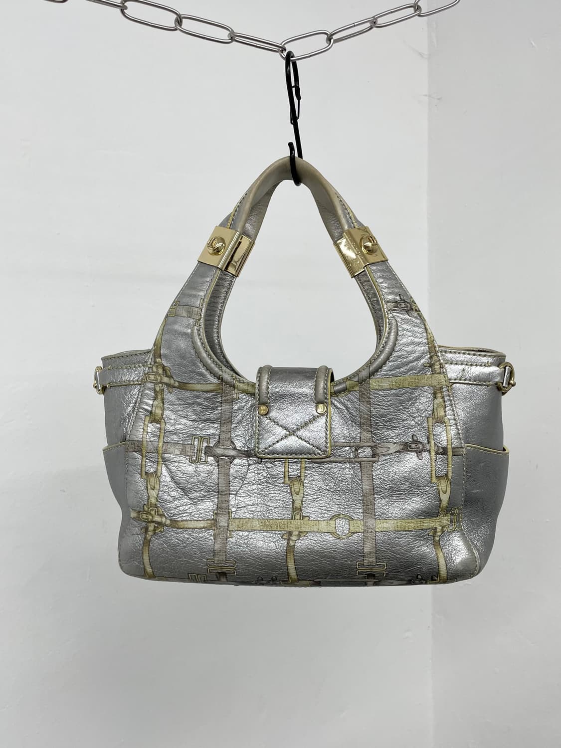 닥스 리얼레더 페어리 체인 토트백 상품이미지9