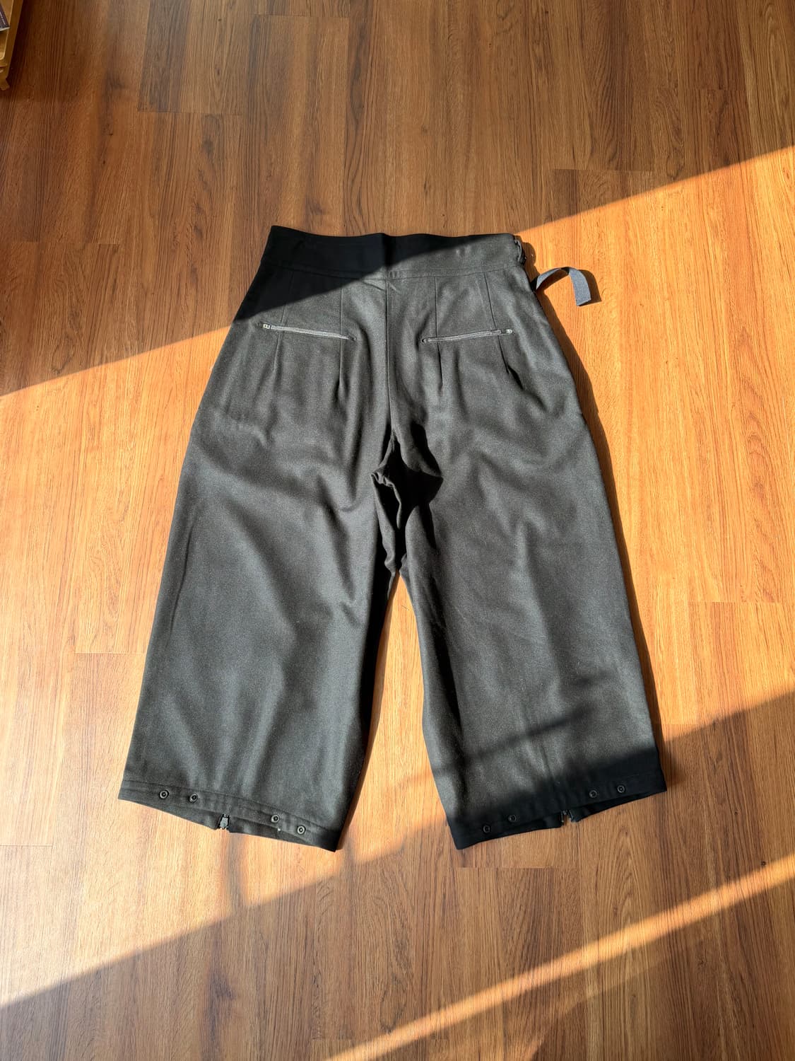 요지야마모토 Y-3 울 헤비 하카마 팬츠 상품이미지2