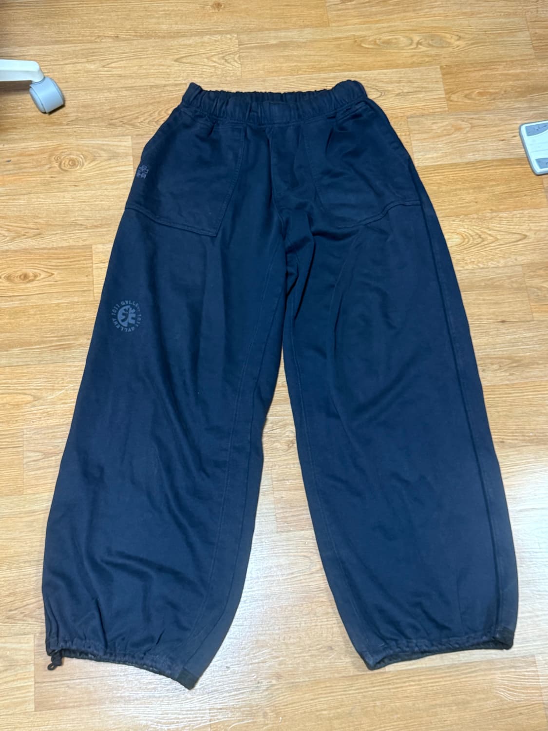 폴리테루 1011 퍼티그 스웻팬츠 다크퍼플네이비 3size 상품이미지1