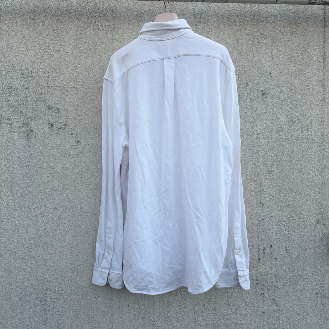 일본판)폴로 랄프로렌 페더웨이트 메쉬 화이트 셔츠 상품이미지2