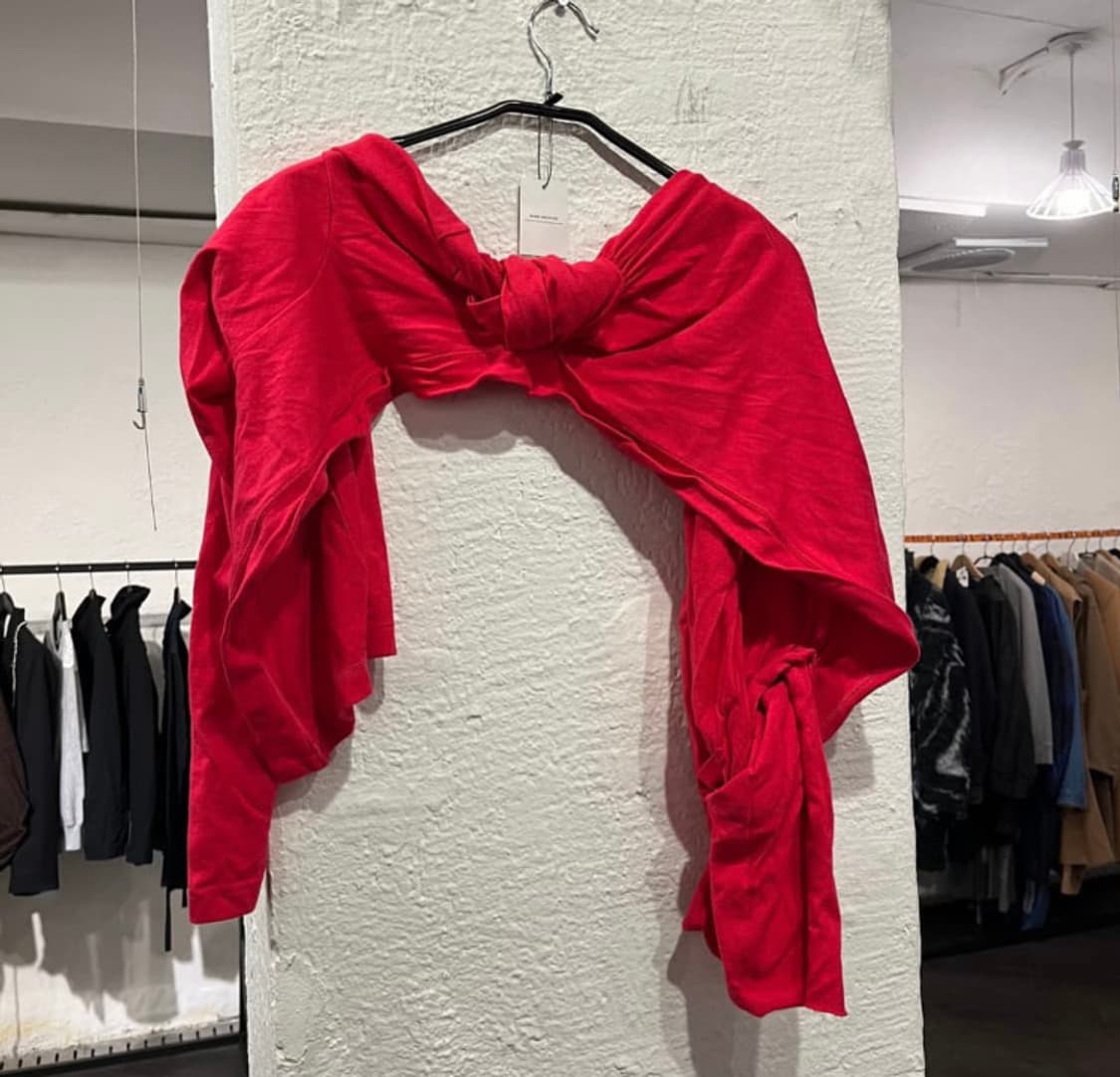 꼼데가르송 2003ss 매듭 볼레로 가디건 상품이미지2