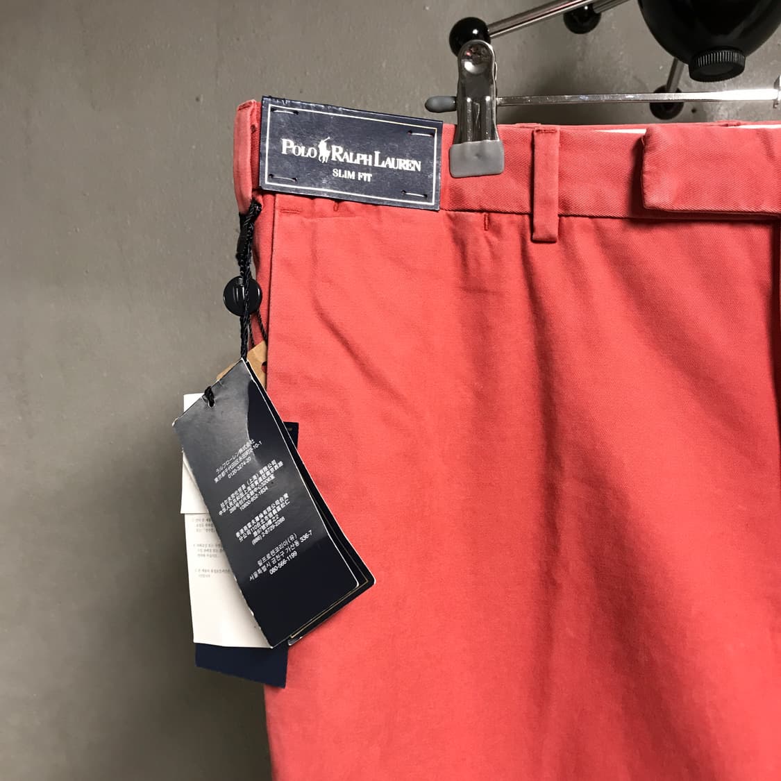 폴로 랄프로렌 치노 팬츠 핑크 새상품 34/34 상품이미지4