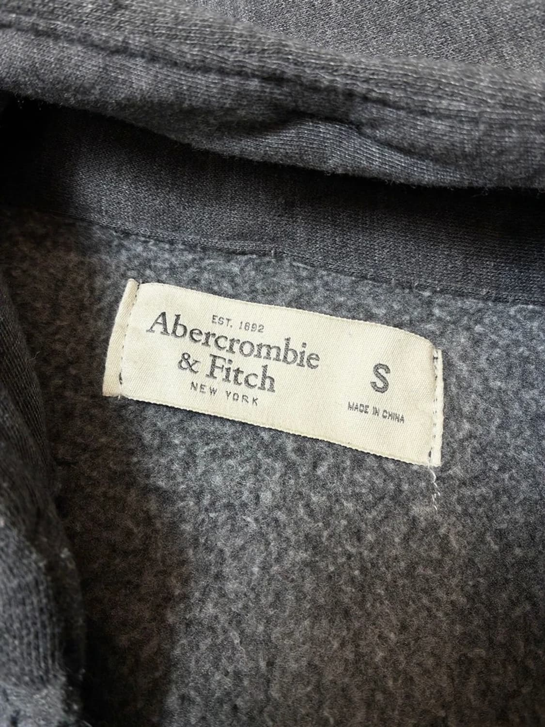 아베크롬비 00's Y2K 자수 로고 후드 집업 PN7054 상품이미지6