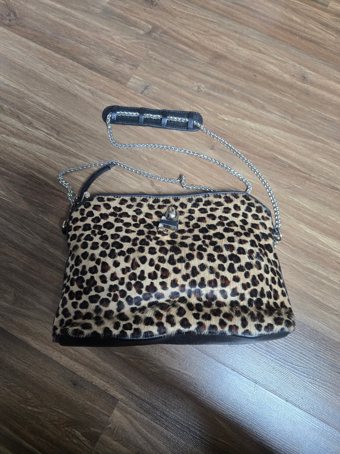 마시모두띠 치타 호피 체인 크로스백 / 클러치 상품이미지1