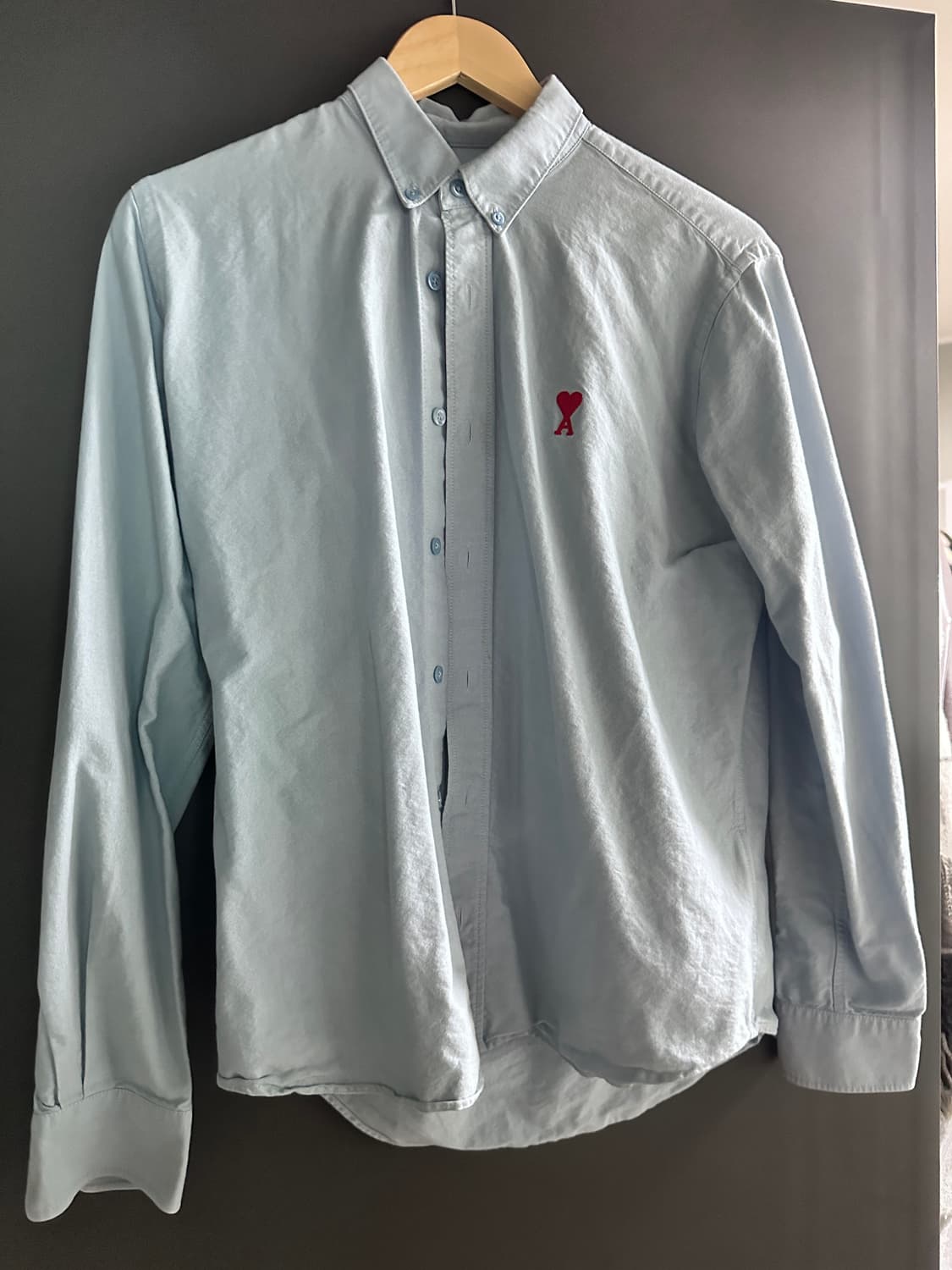 아미 옥스포드 하늘색 셔츠 (38) 상품이미지1