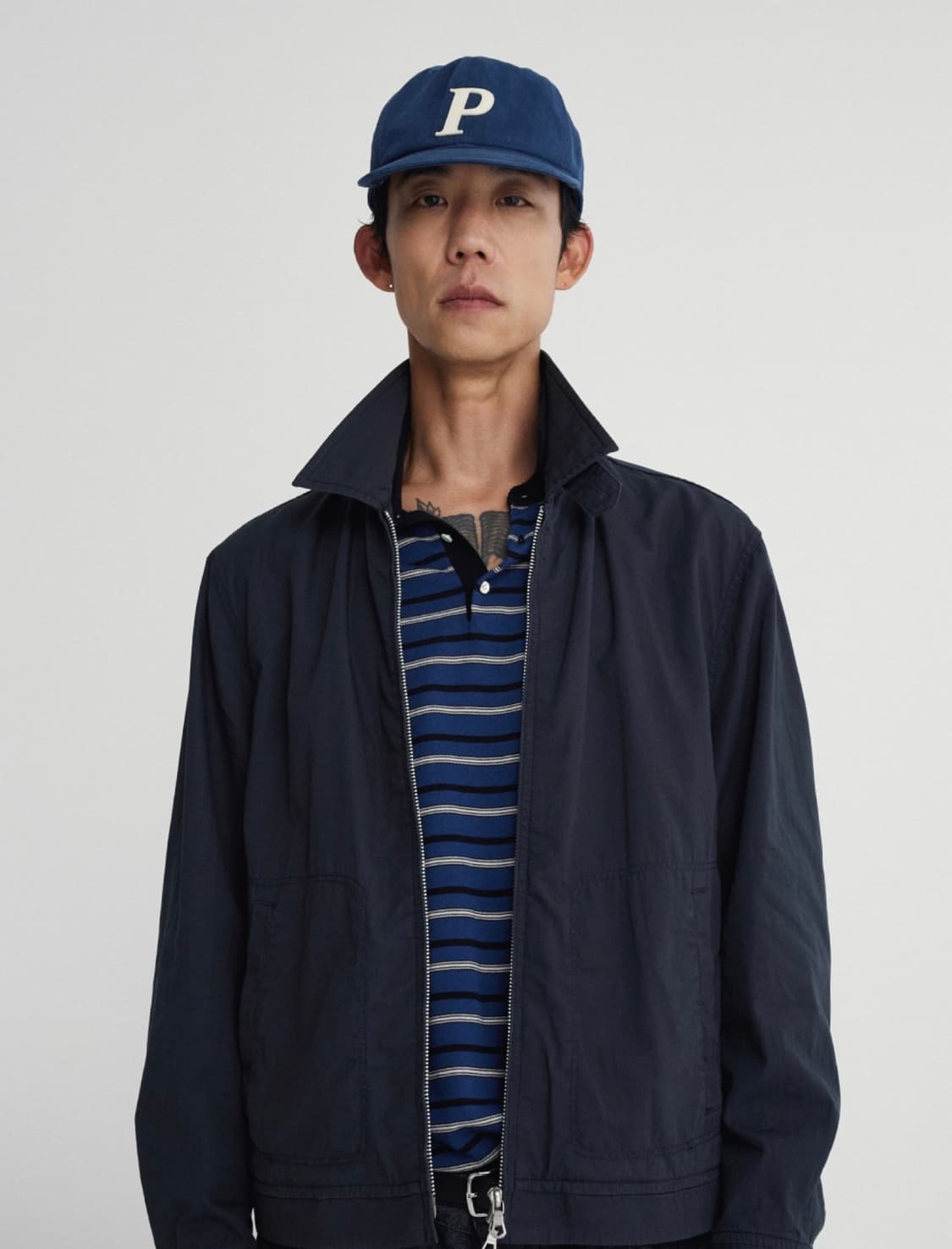 포터리 Washed Cotton Ball Cap 블랙 (미개봉) 상품이미지2