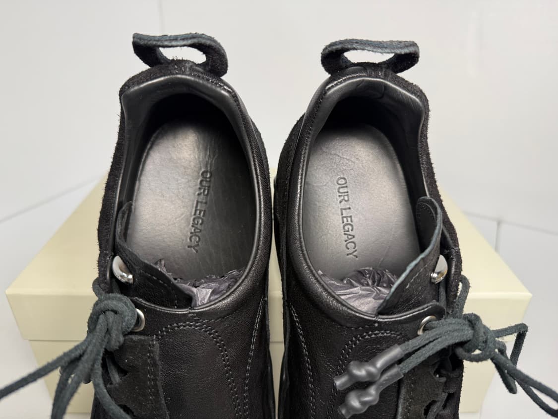 [41] 아워레가시 가베 스텔스 블랙 레더 상품이미지5