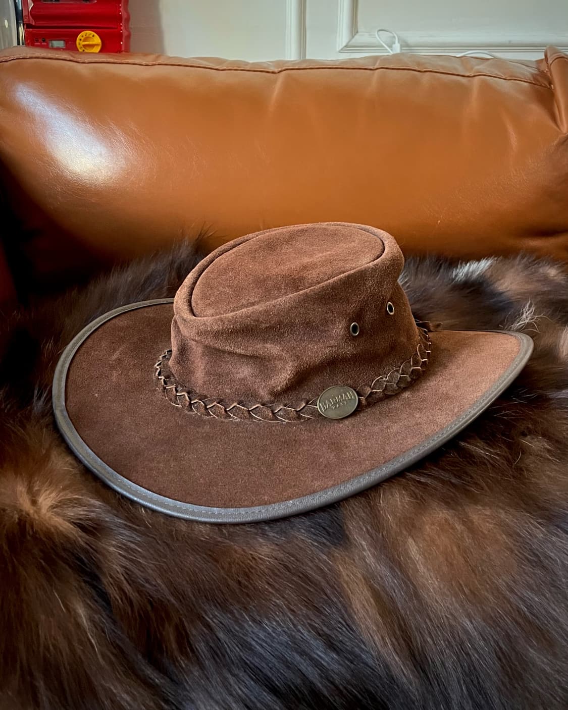 Balmah Hats Genuine Leather Pedora 상품이미지4