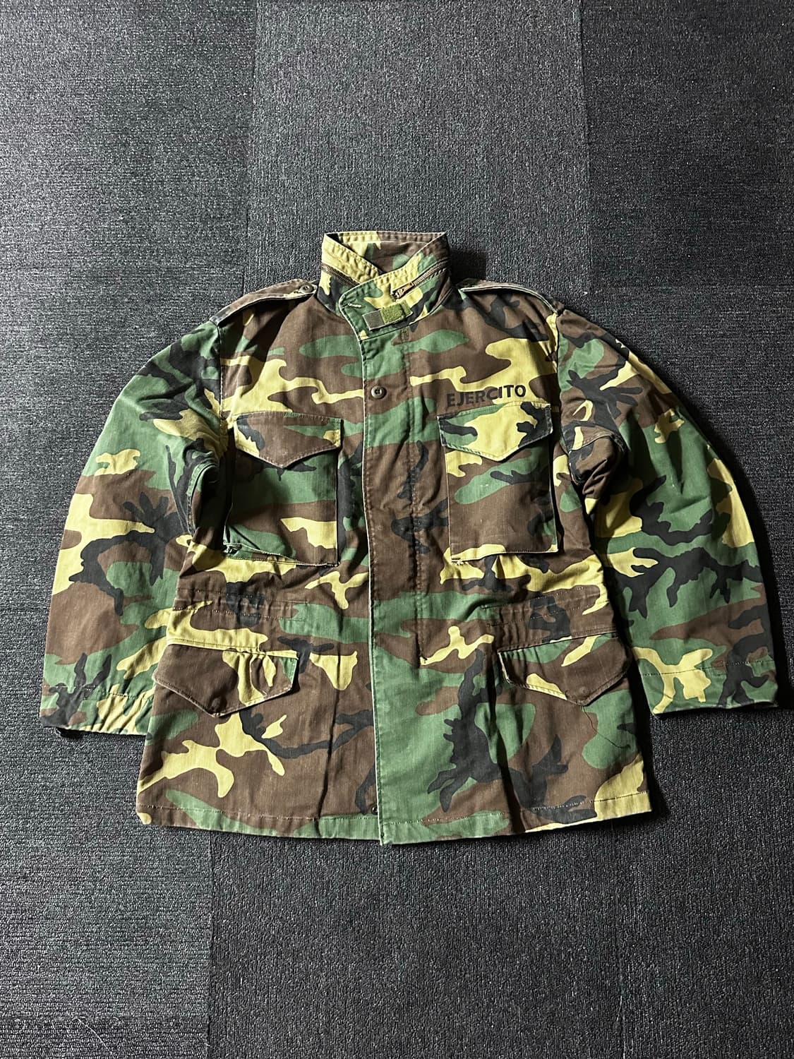 90s 알파인더스트리 made usa 우드랜드 M-65 필드 자켓 상품이미지2