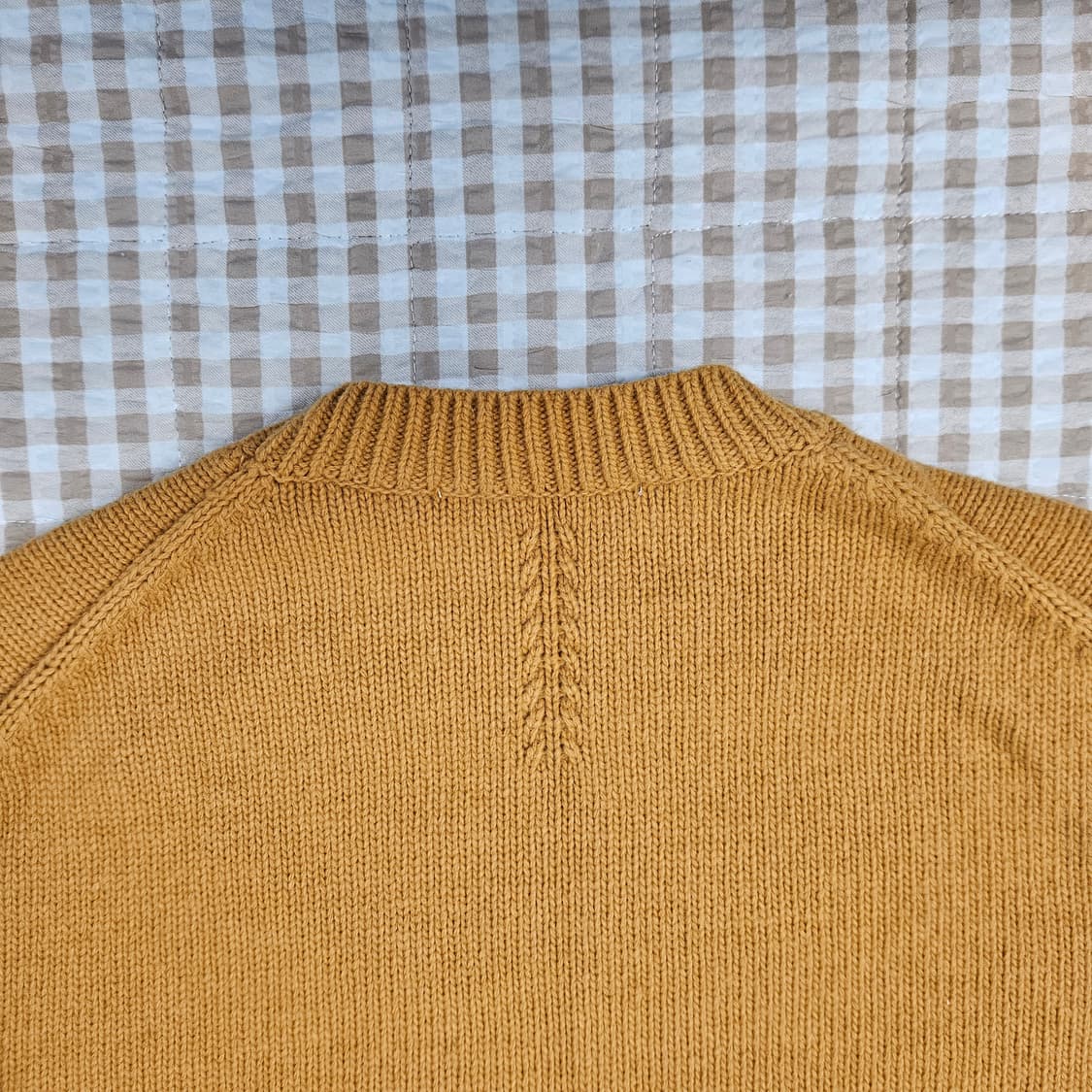 LAINE 램스울 니트 스웨터 남자100 상품이미지6