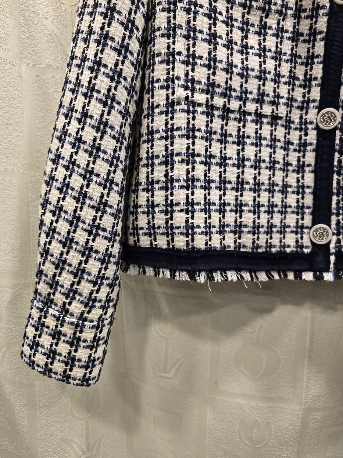 미쏘 MIXXO 트위드 자켓 55~66 상품이미지4