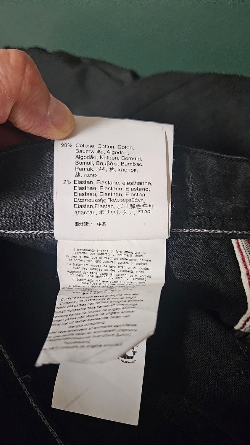 Replay coated black jeans 36 상품이미지9