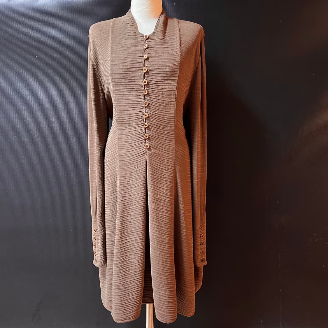 90s 조르지오 아르마니 크링클 튜닉 셔츠 상품이미지6