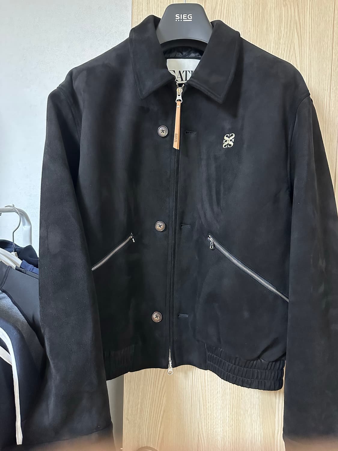 세터 테오폭스 스웨이드 자켓 상품이미지1